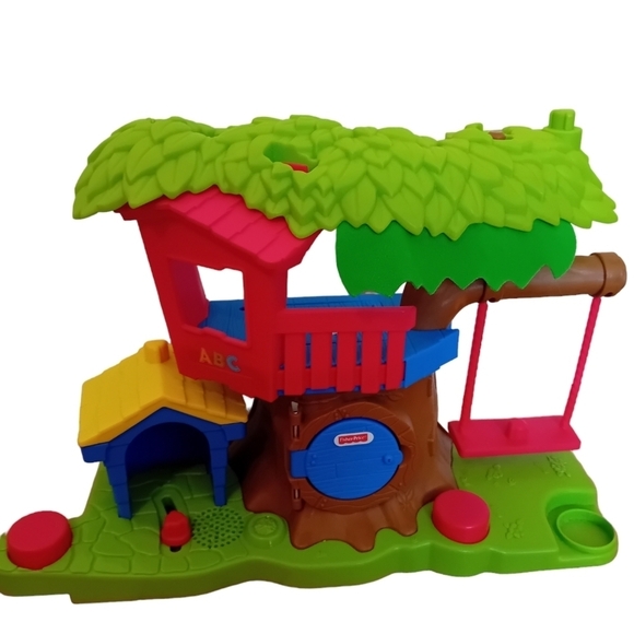 Fisher-Price Other - 2016 Fisher Price Little People Swing & Share  Treehouse Playset For Toddlers